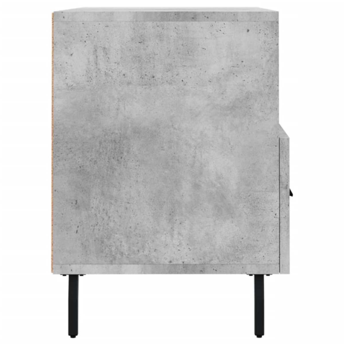 vidaXL Έπιπλο Τηλεόρασης Γκρι Σκυροδέματος 80x36x50 εκ. Επεξεργ. Ξύλο