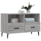 vidaXL Έπιπλο Τηλεόρασης Γκρι Sonoma 80x36x50 εκ. από Επεξεργ. Ξύλο