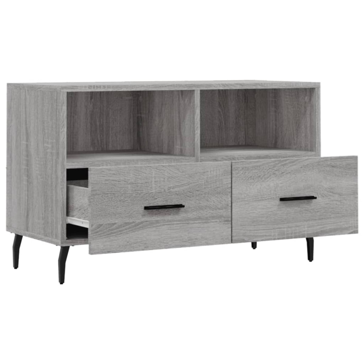 vidaXL Έπιπλο Τηλεόρασης Γκρι Sonoma 80x36x50 εκ. από Επεξεργ. Ξύλο