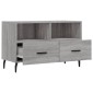 vidaXL Έπιπλο Τηλεόρασης Γκρι Sonoma 80x36x50 εκ. από Επεξεργ. Ξύλο