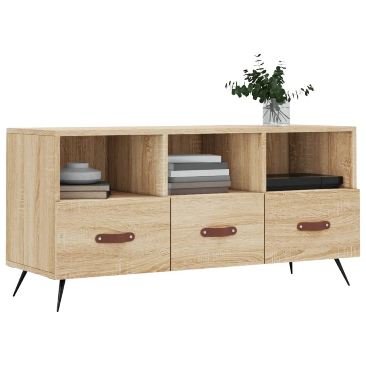 vidaXL Έπιπλο Τηλεόρασης Sonoma Δρυς 102 x 36 x 50 εκ. Επεξεργ. Ξύλο