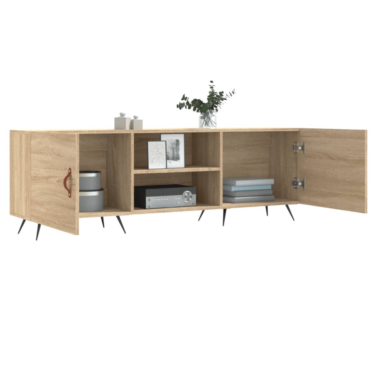 vidaXL Έπιπλο Τηλεόρασης Sonoma Δρυς 150x30x50 εκ. Επεξεργασμένο Ξύλο