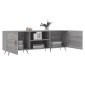 vidaXL Έπιπλο Τηλεόρασης Γκρι Sonoma 150x30x50 εκ. από Επεξεργ. Ξύλο