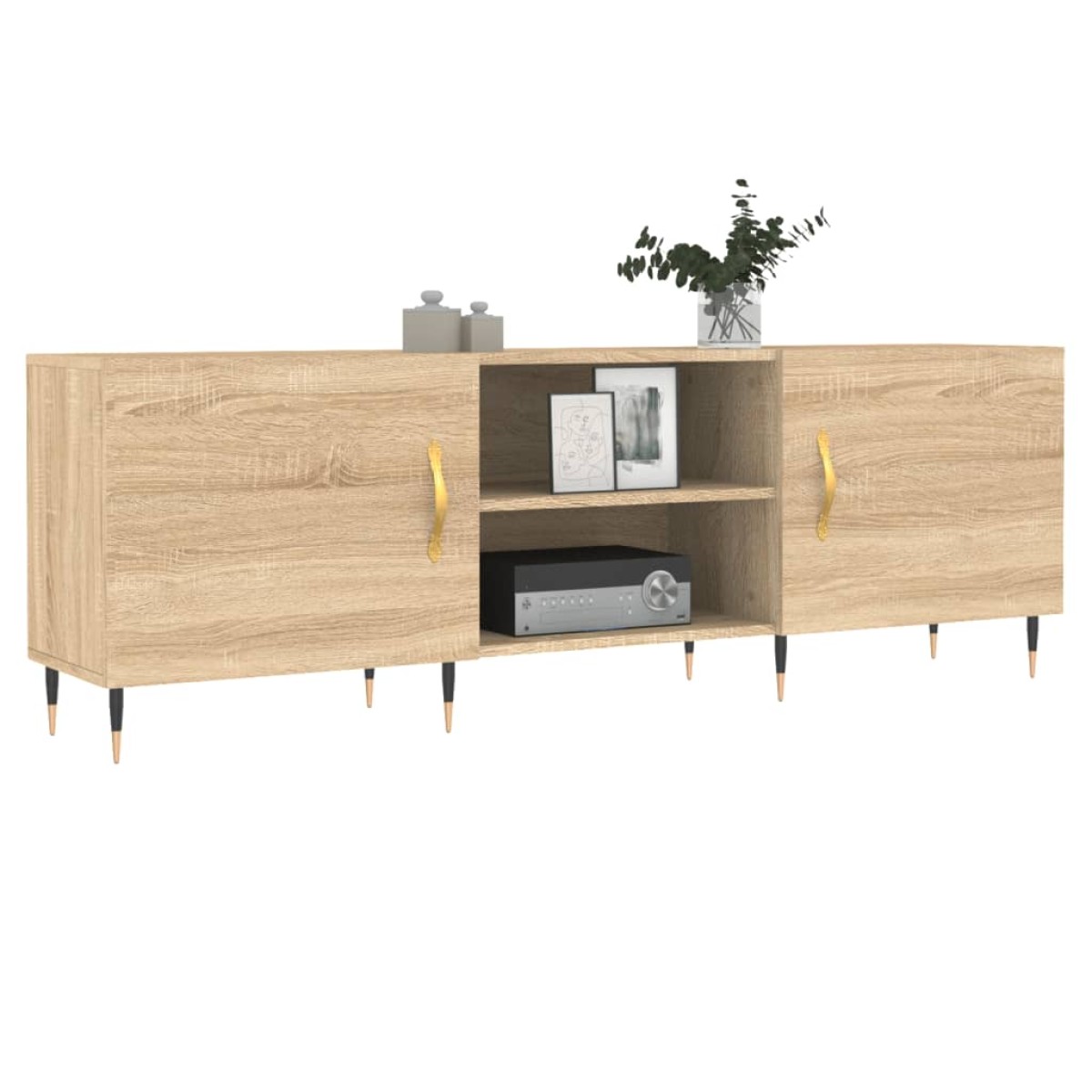 vidaXL Έπιπλο Τηλεόρασης Sonoma Δρυς 150x30x50 εκ. Επεξεργασμένο Ξύλο