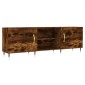 vidaXL Έπιπλο Τηλεόρασης Καπνιστή Δρυς 150x30x50 εκ. Επεξ. Ξύλο