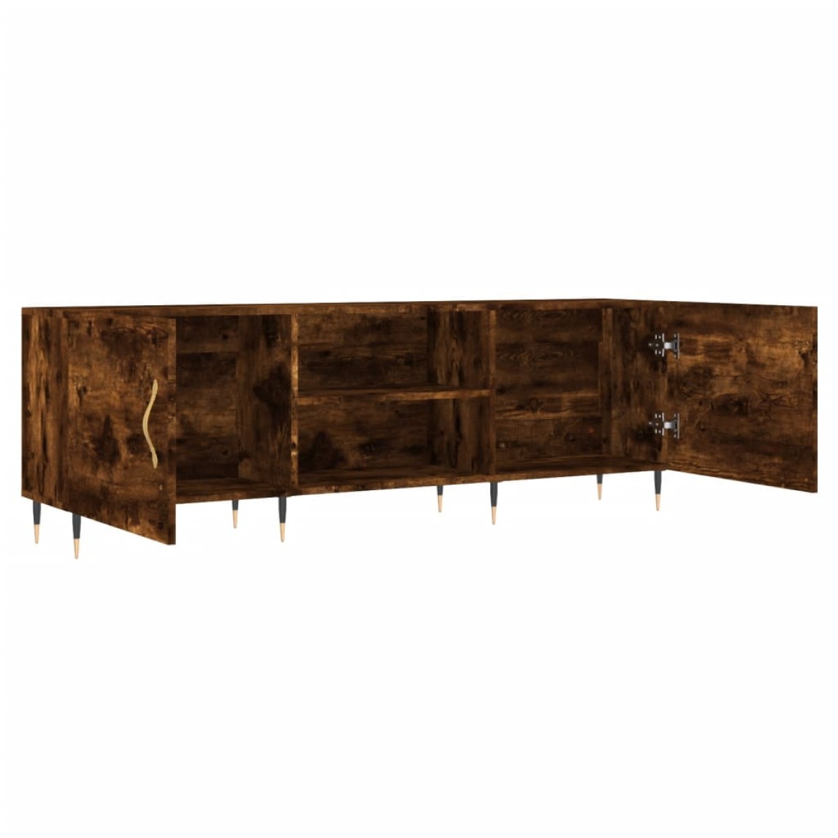 vidaXL Έπιπλο Τηλεόρασης Καπνιστή Δρυς 150x30x50 εκ. Επεξ. Ξύλο