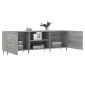 vidaXL Έπιπλο Τηλεόρασης Γκρι Sonoma 150x30x50 εκ. από Επεξεργ. Ξύλο