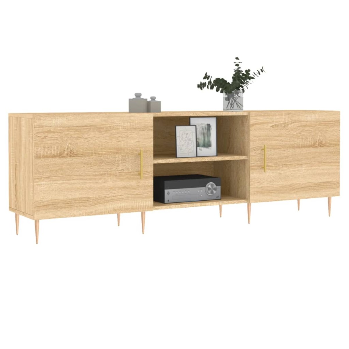 vidaXL Έπιπλο Τηλεόρασης Sonoma Δρυς 150x30x50 εκ. Επεξεργασμένο Ξύλο