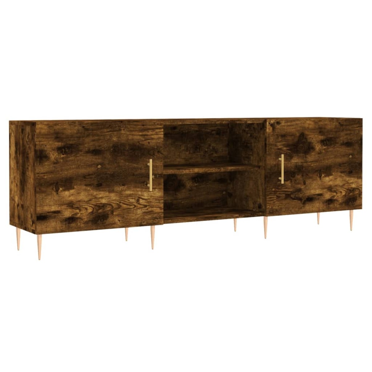 vidaXL Έπιπλο Τηλεόρασης Καπνιστή Δρυς 150x30x50 εκ. Επεξ. Ξύλο