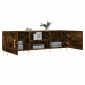 vidaXL Έπιπλο Τηλεόρασης Καπνιστή Δρυς 150x30x50 εκ. Επεξ. Ξύλο