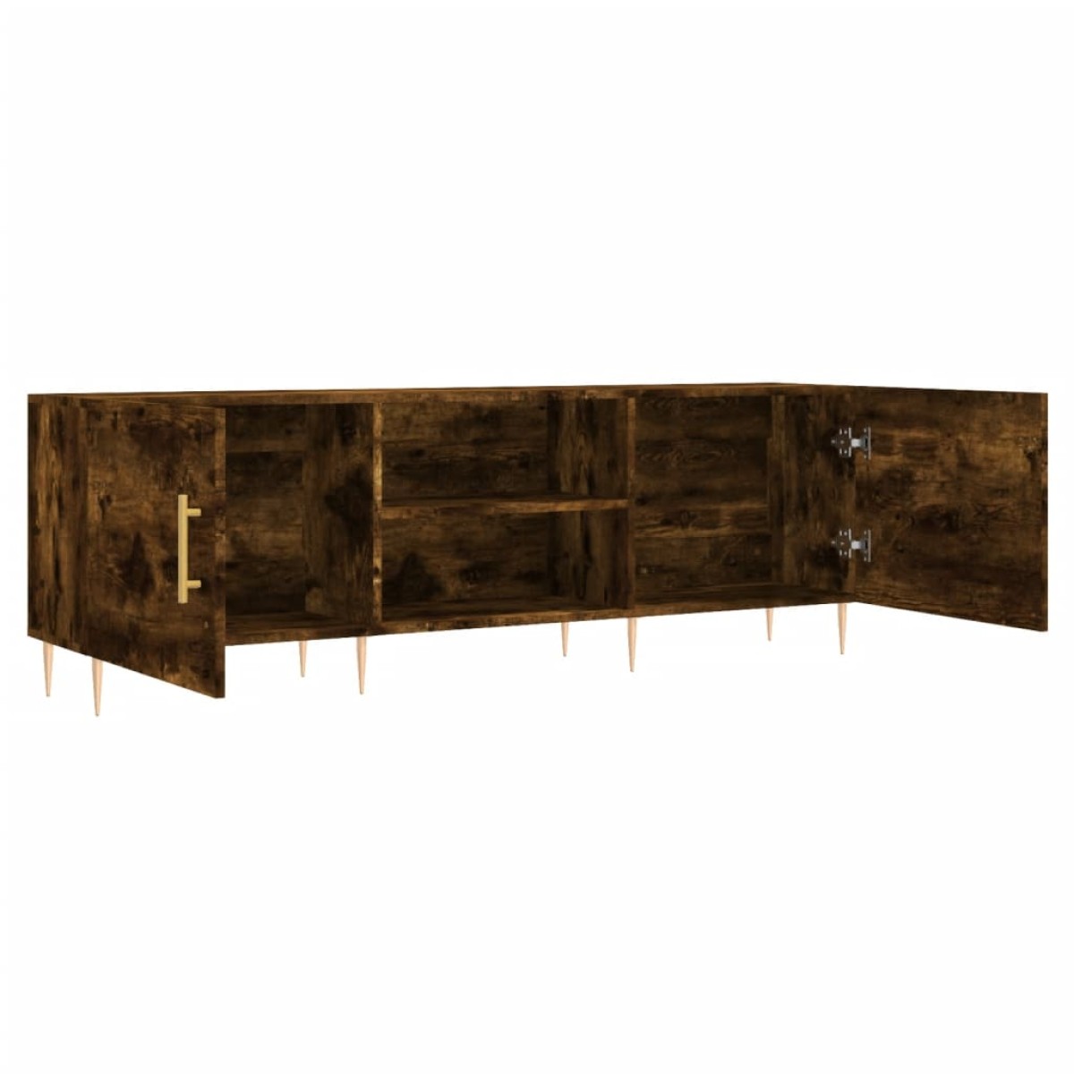 vidaXL Έπιπλο Τηλεόρασης Καπνιστή Δρυς 150x30x50 εκ. Επεξ. Ξύλο