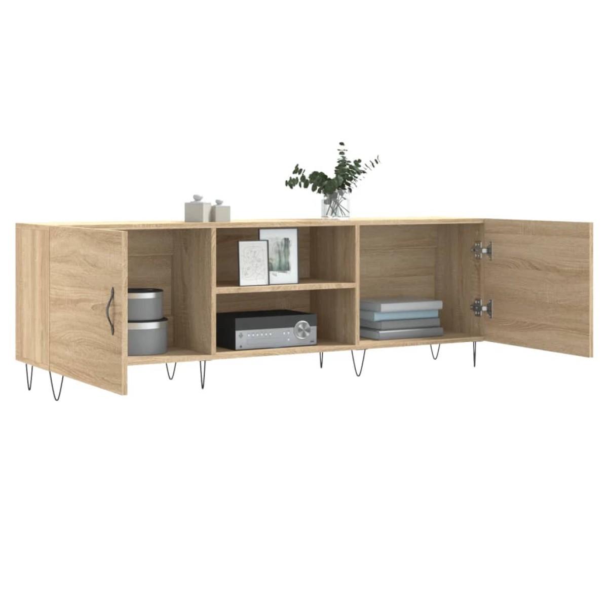 vidaXL Έπιπλο Τηλεόρασης Sonoma Δρυς 150x30x50 εκ. Επεξεργασμένο Ξύλο