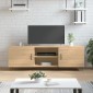 vidaXL Έπιπλο Τηλεόρασης Sonoma Δρυς 150x30x50 εκ. Επεξεργασμένο Ξύλο