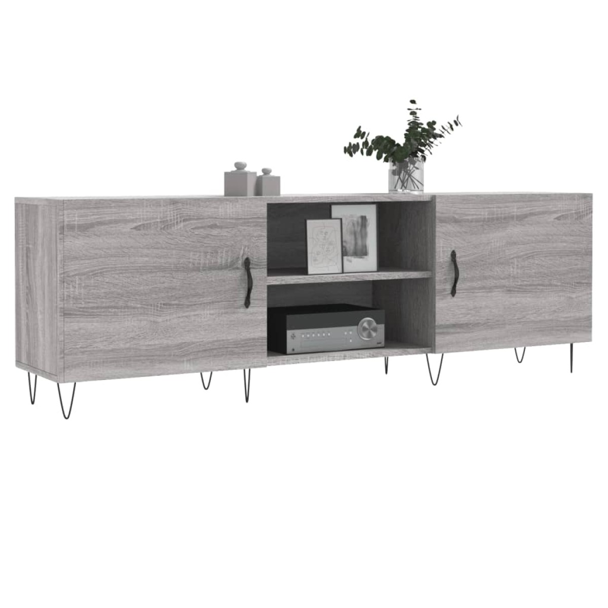 vidaXL Έπιπλο Τηλεόρασης Γκρι Sonoma 150x30x50 εκ. από Επεξεργ. Ξύλο