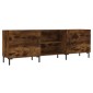 vidaXL Έπιπλο Τηλεόρασης Καπνιστή Δρυς 150x30x50 εκ. Επεξ. Ξύλο