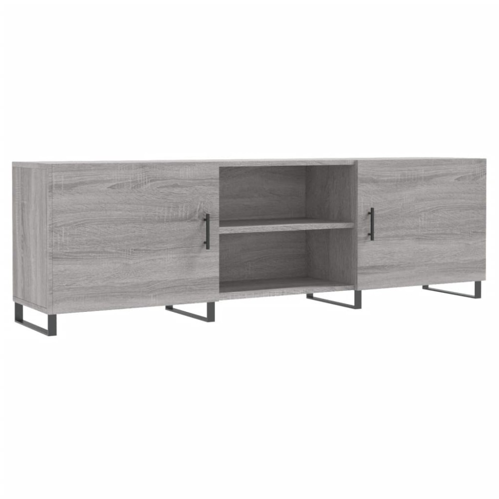 vidaXL Έπιπλο Τηλεόρασης Γκρι Sonoma 150x30x50 εκ. από Επεξεργ. Ξύλο