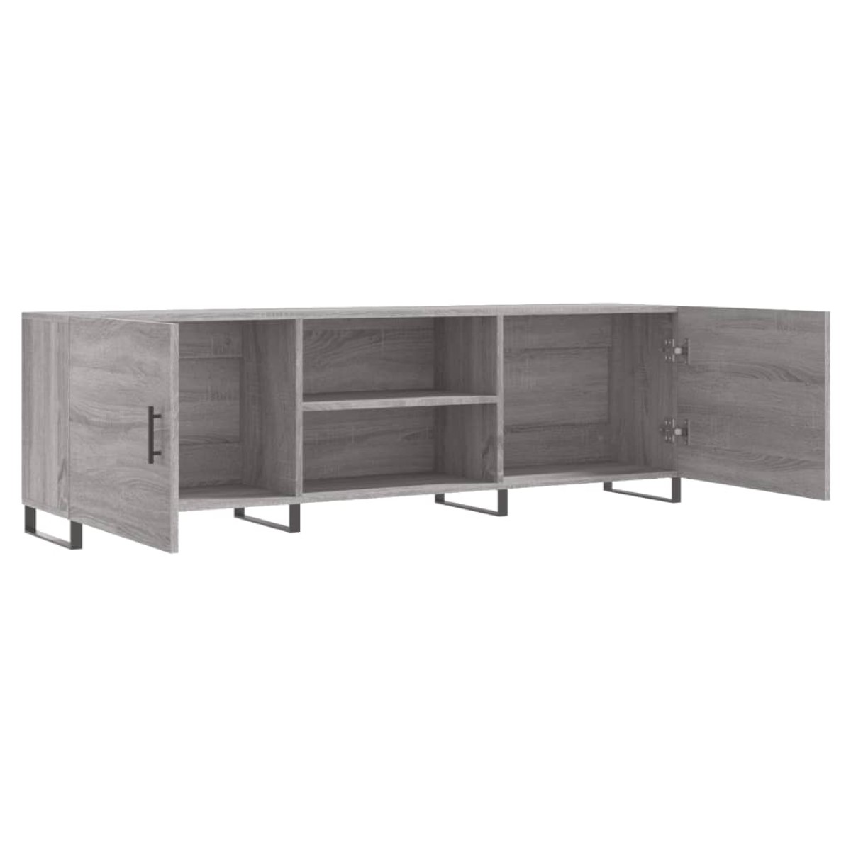 vidaXL Έπιπλο Τηλεόρασης Γκρι Sonoma 150x30x50 εκ. από Επεξεργ. Ξύλο