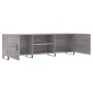 vidaXL Έπιπλο Τηλεόρασης Γκρι Sonoma 150x30x50 εκ. από Επεξεργ. Ξύλο