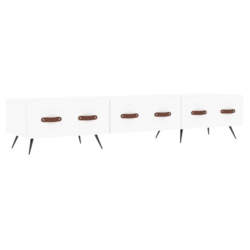 vidaXL Έπιπλο Τηλεόρασης Λευκό 150 x 36 x 30 εκ. Επεξεργασμένο Ξύλο