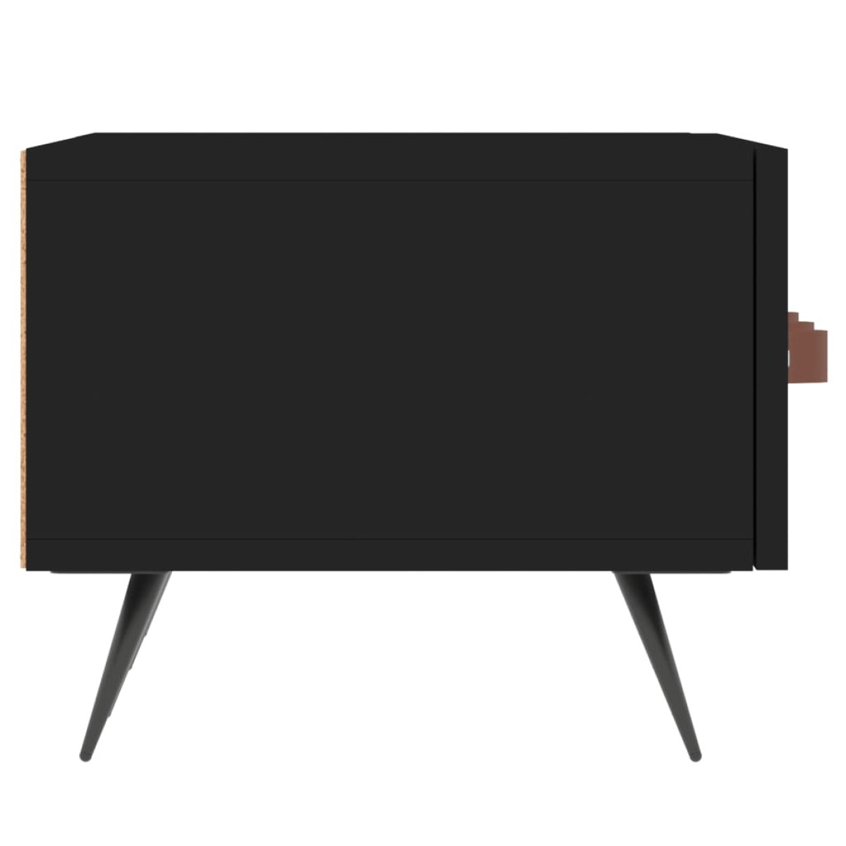 vidaXL Έπιπλο Τηλεόρασης Μαύρο 150 x 36 x 30 εκ. Επεξεργασμένο Ξύλο