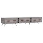 vidaXL Έπιπλο Τηλεόρασης Γκρι Sonoma 150 x 36 x 30 εκ. Επεξεργ. Ξύλο
