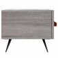 vidaXL Έπιπλο Τηλεόρασης Γκρι Sonoma 150 x 36 x 30 εκ. Επεξεργ. Ξύλο