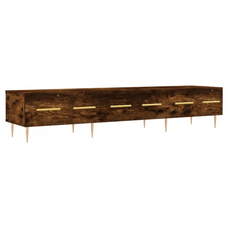 vidaXL Έπιπλο Τηλεόρασης Καπνιστή Δρυς 150x36x30 εκ. Επεξ. Ξύλο