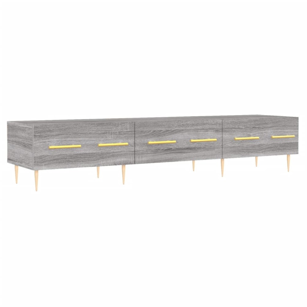 vidaXL Έπιπλο Τηλεόρασης Γκρι Sonoma 150 x 36 x 30 εκ. Επεξεργ. Ξύλο