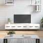 vidaXL Έπιπλο Τηλεόρασης Λευκό 150x36x30 εκ. από Επεξεργασμένο Ξύλο