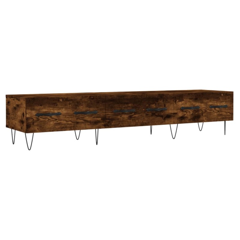 vidaXL Έπιπλο Τηλεόρασης Καπνιστή Δρυς 150x36x30 εκ. Επεξ. Ξύλο