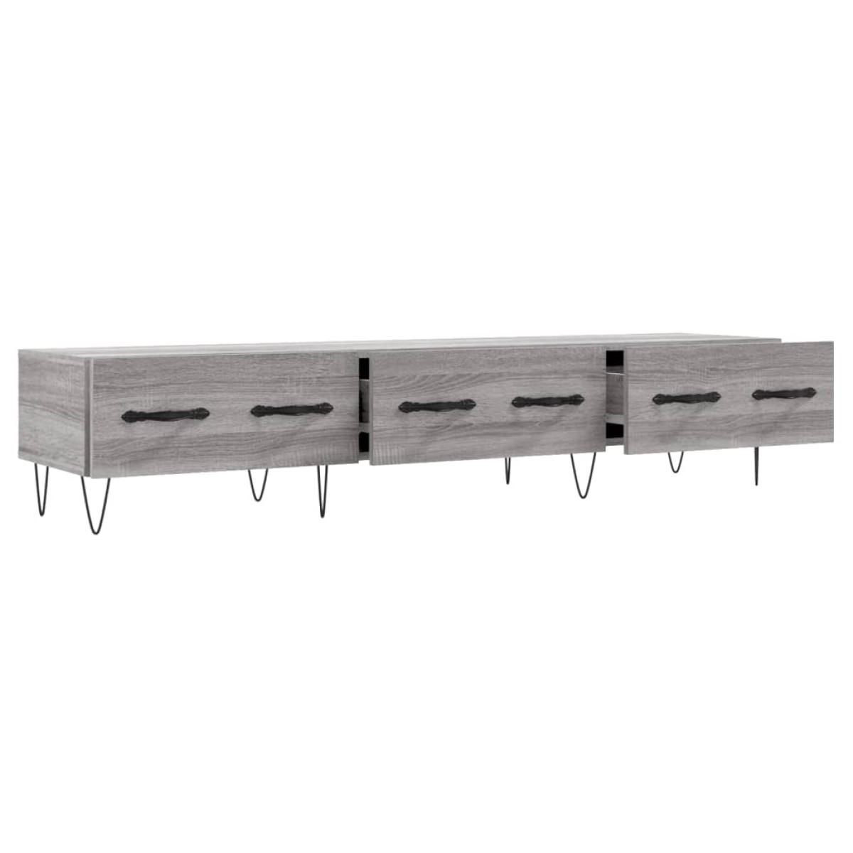 vidaXL Έπιπλο Τηλεόρασης Γκρι Sonoma 150 x 36 x 30 εκ. Επεξεργ. Ξύλο