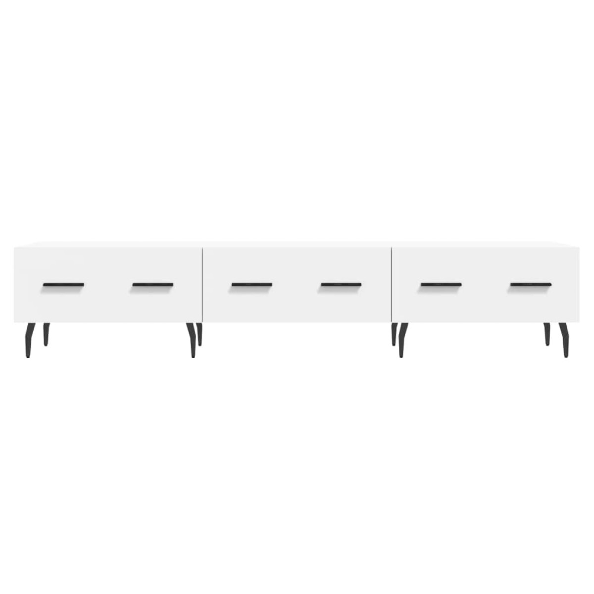 vidaXL Έπιπλο Τηλεόρασης Λευκό 150x36x30 εκ. από Επεξεργασμένο Ξύλο