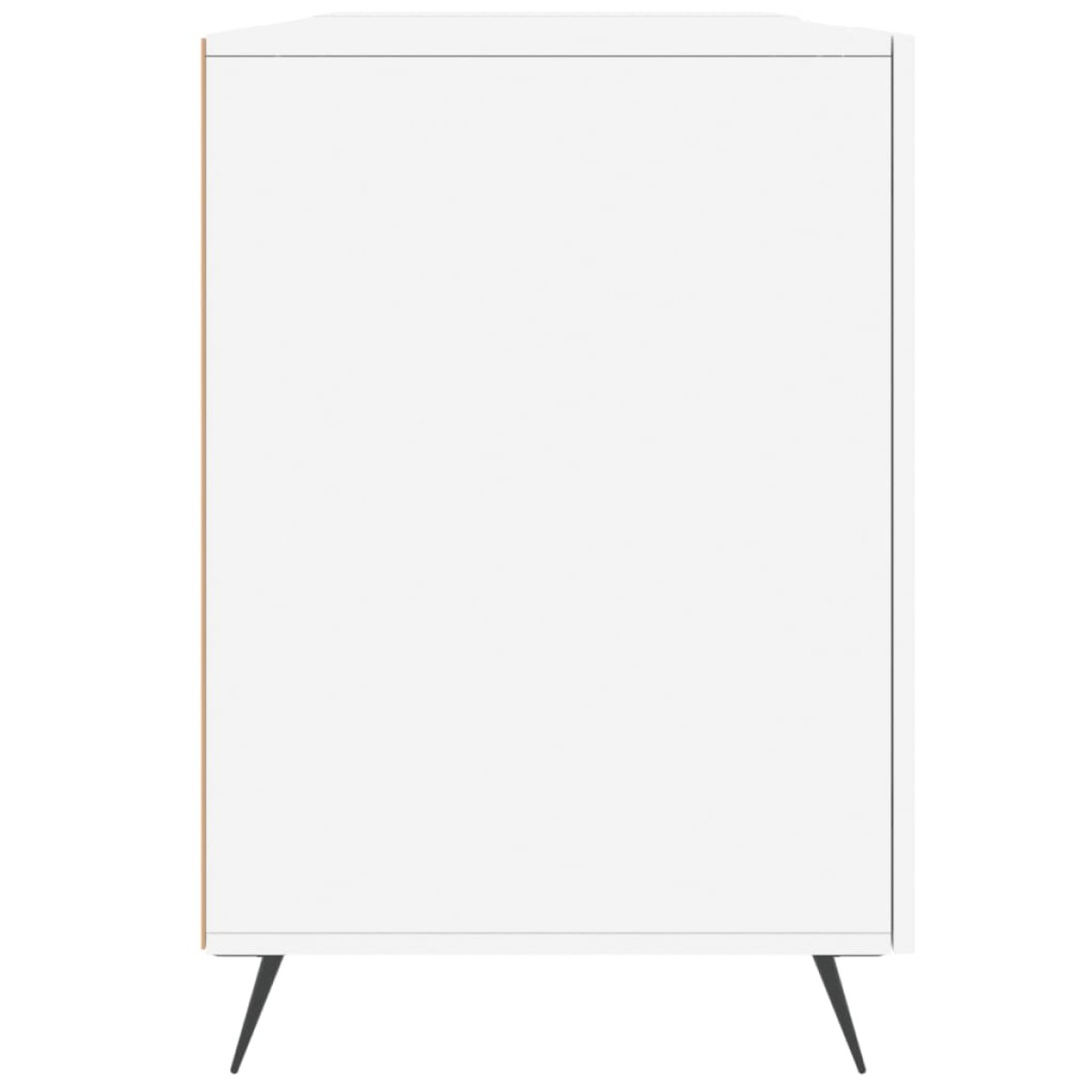 vidaXL Γραφείο Λευκό 140 x 50 x 75 εκ. από Επεξεργασμένο Ξύλο