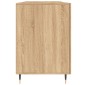 vidaXL Γραφείο Sonoma Δρυς 140 x 50 x 75 εκ. από Επεξεργασμένο Ξύλο