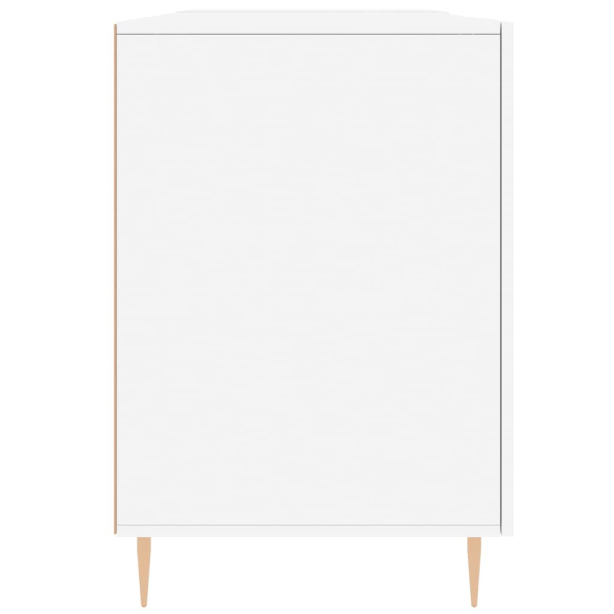 vidaXL Γραφείο Λευκό 140 x 50 x 75 εκ. από Επεξεργασμένο Ξύλο