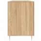 vidaXL Γραφείο Sonoma Δρυς 140 x 50 x 75 εκ. από Επεξεργασμένο Ξύλο