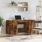 vidaXL Γραφείο Καπνιστή Δρυς 140 x 50 x 75 εκ. από Επεξεργασμένο Ξύλο