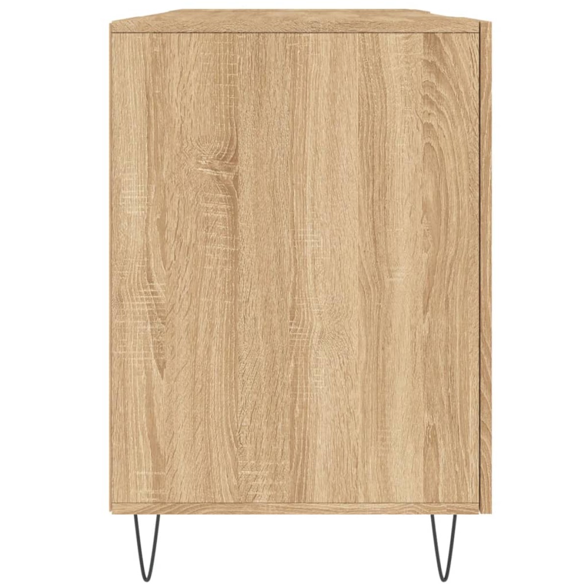 vidaXL Γραφείο Sonoma Δρυς 140 x 50 x 75 εκ. από Επεξεργασμένο Ξύλο