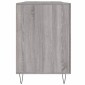 vidaXL Γραφείο Γκρι Sonoma 140 x 50 x 75 εκ. από Επεξεργασμένο Ξύλο