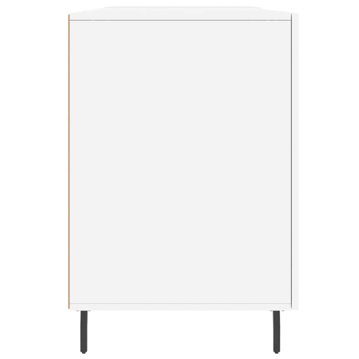 vidaXL Γραφείο Λευκό 140 x 50 x 75 εκ. από Επεξεργασμένο Ξύλο