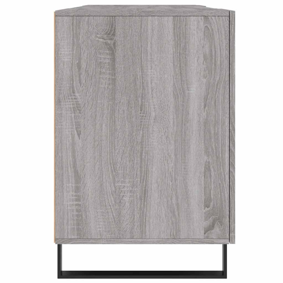 vidaXL Γραφείο Γκρι Sonoma 140 x 50 x 75 εκ. από Επεξεργασμένο Ξύλο
