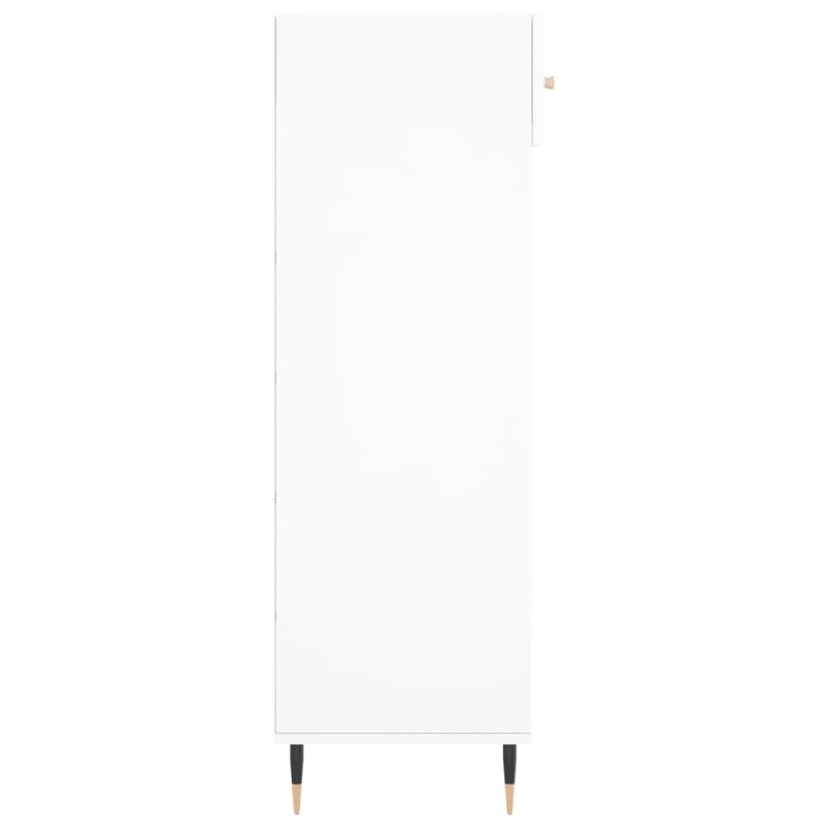 vidaXL Παπουτσοθήκη Λευκή 60 x 35 x 105 εκ. από Επεξεργασμένο Ξύλο