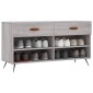 vidaXL Παπουτσοθήκη Γκρι Sonoma 102x35x55 εκ. από Επεξεργασμένο Ξύλο