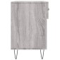 vidaXL Παπουτσοθήκη Γκρι Sonoma 102x35x55 εκ. από Επεξεργασμένο Ξύλο
