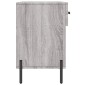 vidaXL Παπουτσοθήκη Γκρι Sonoma 102x35x55 εκ. από Επεξεργασμένο Ξύλο