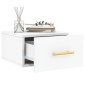 vidaXL Κομοδίνα Επιτοίχια 2 τεμ. Λευκά 35x35x20 εκ.