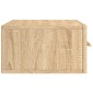 vidaXL Κομοδίνα Επιτοίχια Sonoma Δρυς 35 x 35 x 20 εκ.