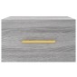 vidaXL Κομοδίνα Επιτοίχια Γκρι Sonoma 35 x 35 x 20 εκ.