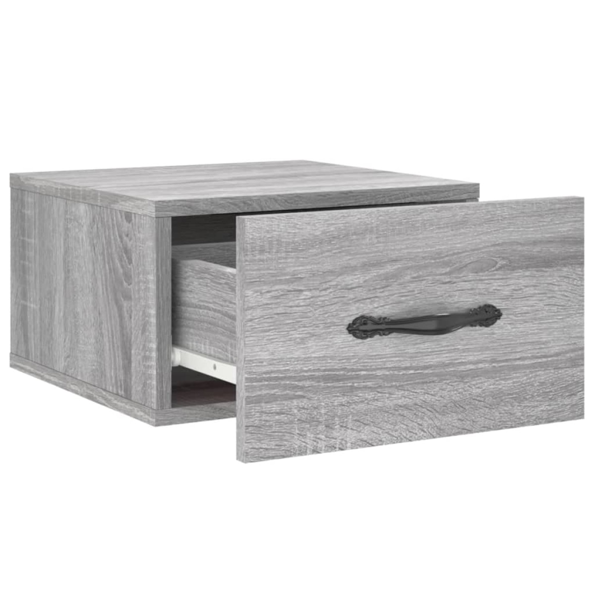 vidaXL Κομοδίνα Επιτοίχια 2 τεμ. Γκρι Sonoma 35 x 35 x 20 εκ.