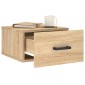 vidaXL Κομοδίνα Επιτοίχια Sonoma Δρυς 35 x 35 x 20 εκ.